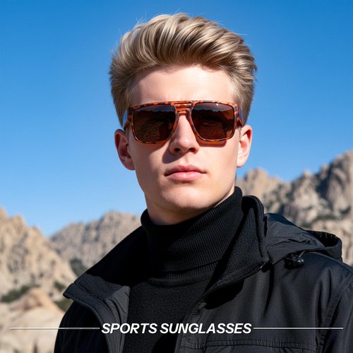 Karsaer Polarized Sports Sunglasses for Men Women,Golfing,Running,Cycling,Pickleball, UV400 Protection