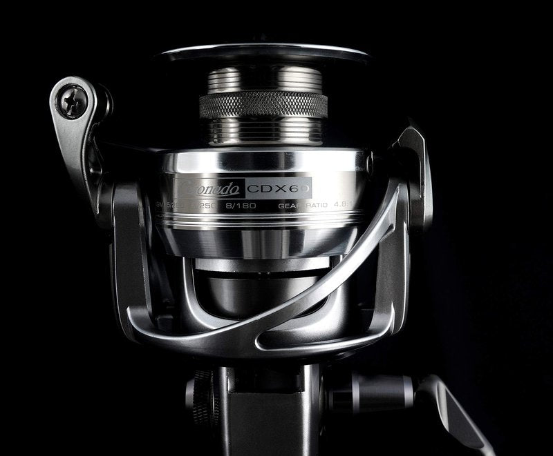 Okuma CDX-60 Coronado "Cdx" Spinning Reel, 60 Reel Size, 4.8: 1 Gearratio, 28" Retrieve Rate, 26 lb Max Drag, Ambidextrous