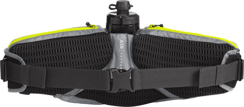 CamelBak Podium Flow 4 Hydration Belt, Minimalist Ride Storage with 21oz Podium Dirt Series Bottle, Gunmetal