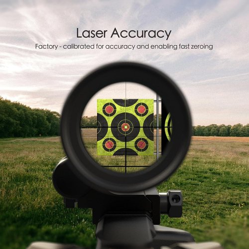 Feyachi Green Laser Bore Sight - 223 5.56mm Boresighter with Switch Design & 3 Battery Sets