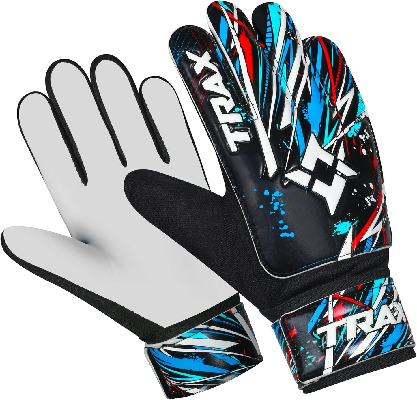 Skiennix Soccer Goalie Gloves - Youth & Adult Football Keeper Gloves with 4mm Latex Grip & Wrist Protection