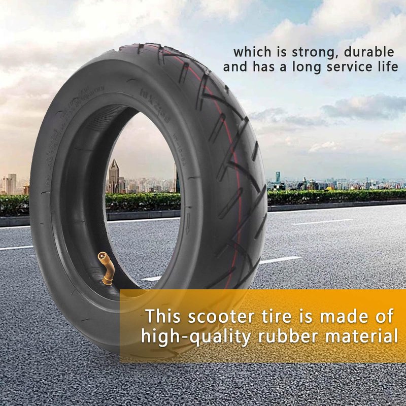 YONJILL 10 * 2.5 10 Inch Electric Scooter Replacement Tire, Compatible 10 Inch Electric Scooter with Inner Tire