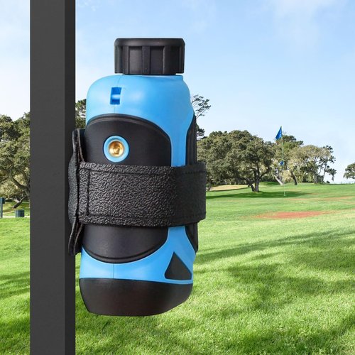 HomeMount Golf Rangefinder Magnetic Holder - Adjustable Strap Range Finder Accessories for Golf Cart Railing