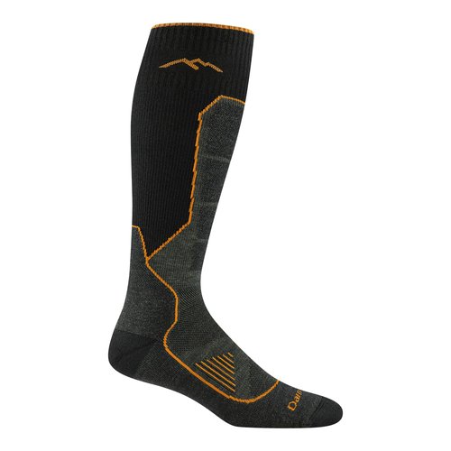 Darn Tough Vermont Men's Hunting OTC Midweight with Cushion w/Padded Shin (2116) - Forest, Large