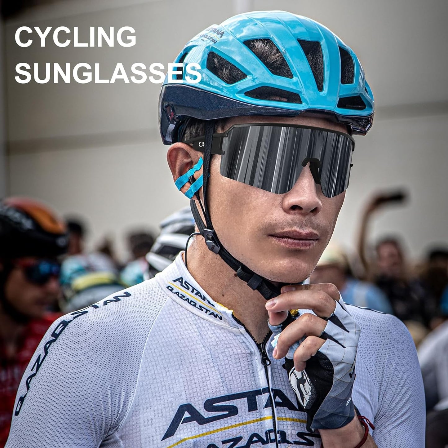 SPOSUNE Polarized Cycling Glasses - UV400 Protection Sports Sunglasses for Men & Women | Ideal for Outdoor Activities