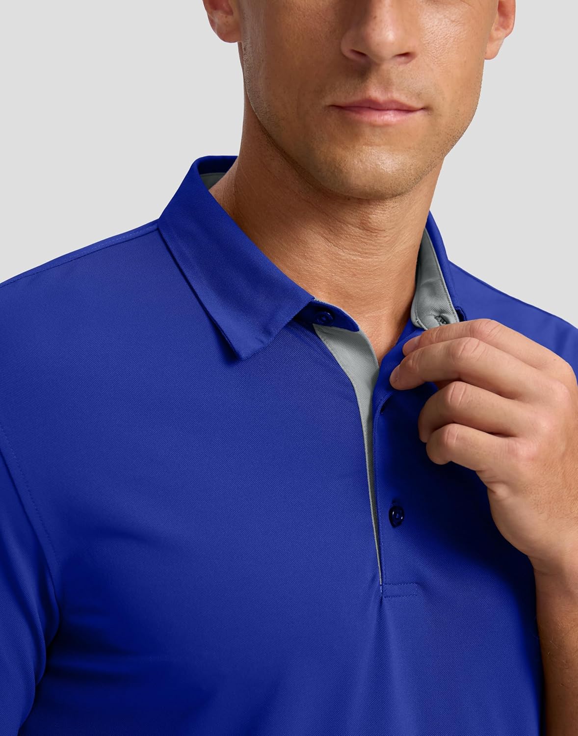 Skiennix Men's Golf Polo Shirts - Moisture-Wicking Dry Fit Performance | Short Sleeve Casual Athletic Wear