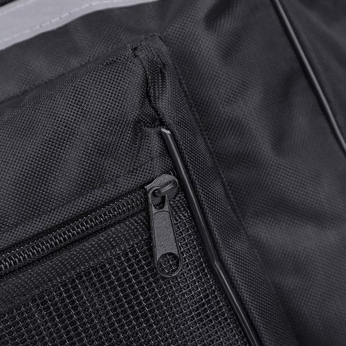 Pissente Rear Rack Bag, 25L Double Side Cycling Saddle Bag with Reflective Strips for All Cycling Rear Rack Sizes