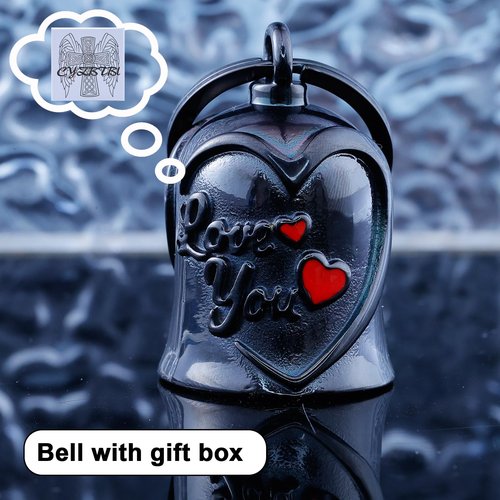 CYZBTBl Motorcycle Men Bells - Motorcycle Angel Bell for Men Women,Bell Biker Accessory,Guard Riding Safety