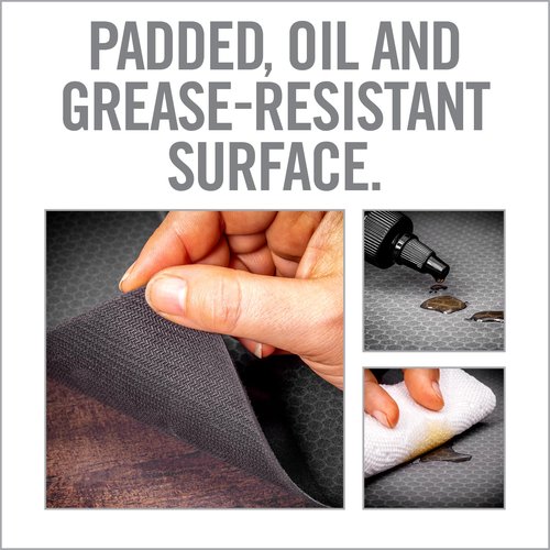 Real Avid 10 22 Smart Mat - 43x16" | Ruger 10 22 Gun Mat w/ Disassembly Instructions | Oil Resistant Shock Absorbing Mat w/ Magnetic Parts Tray | Perfect Addition to Gun Cleaning Supplies For 22 Rifle
