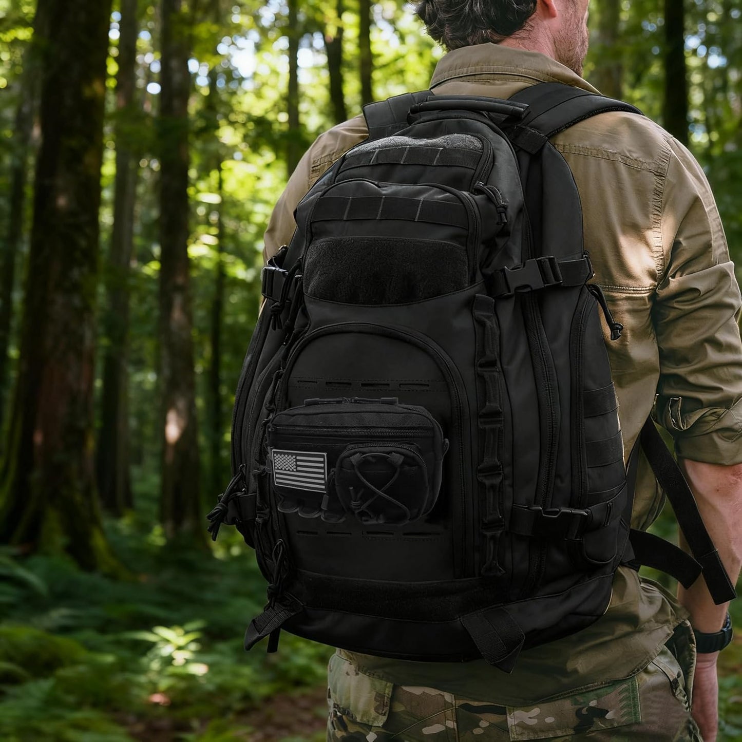 Skiennix Tactical Molle Utility Pouch - Compact EDC Tool Bag for Phones & Medical Supplies | Mini Waist Size
