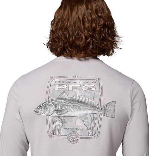 Columbia Men's PFG Uncharted Long Sleeve Graphic Tee - Comfortable & Stylish Design