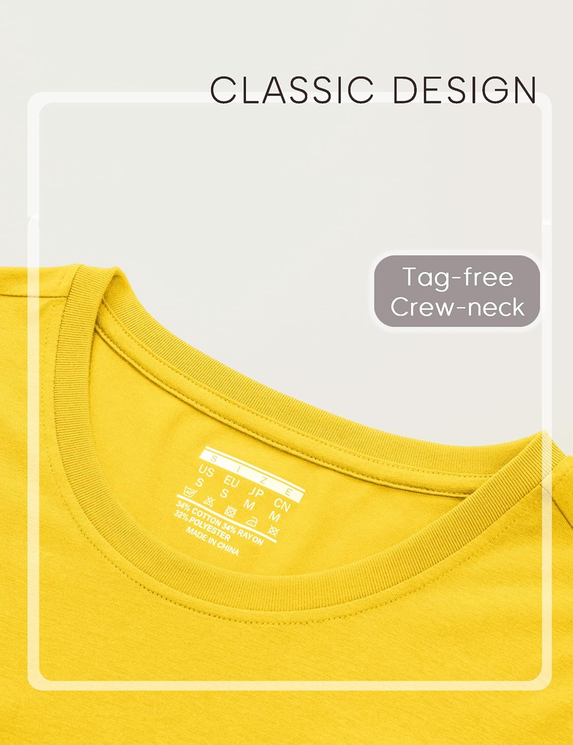 YUCOLEN Long Sleeve Shirts for Women - Soft Cotton Crewneck Casual Tee | Versatile Basic Tops