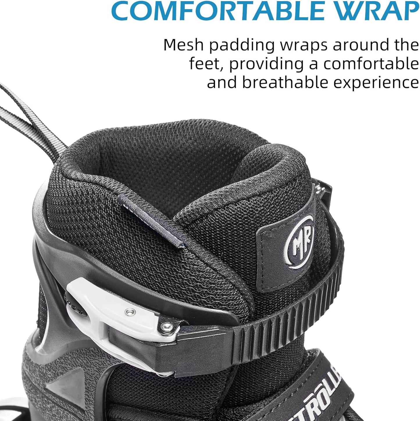 Metroller Adjustable Inline Skates for Men and Women - Perfect for Teens and Adults | Comfortable Fit