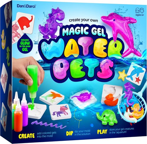 Dan&Darci Aqua Fairy Water Gel Kit - DIY Magic Elf Toy for Kids | Create Your Own Squishies - Perfect Easter Gift