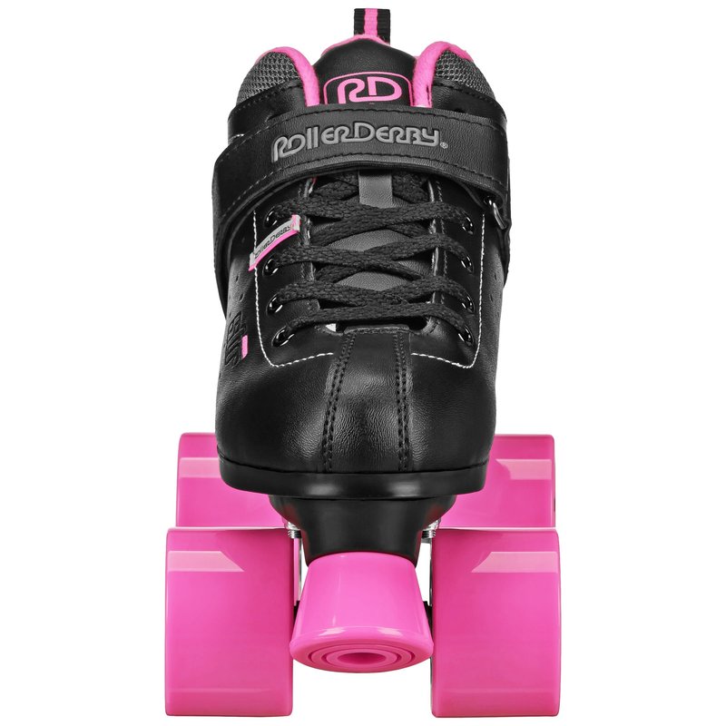 Roller Derby Str Seven Women's Roller Skate, Black/Pink, 8