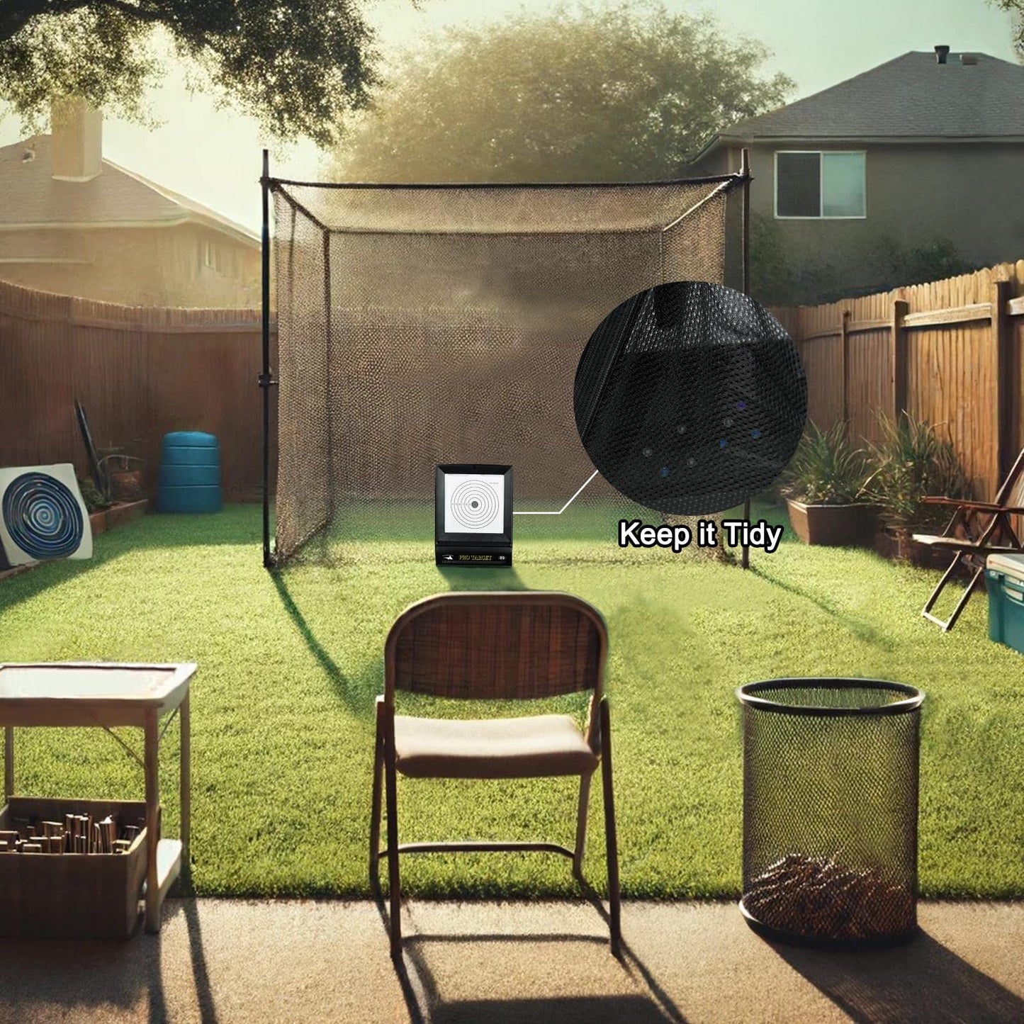 BB Gun & Airsoft Targets by Guyuyii - Portable Target Stand with BB Catcher - Great for Backyard and Indoor Practice - 10/60 PCS Targets Included