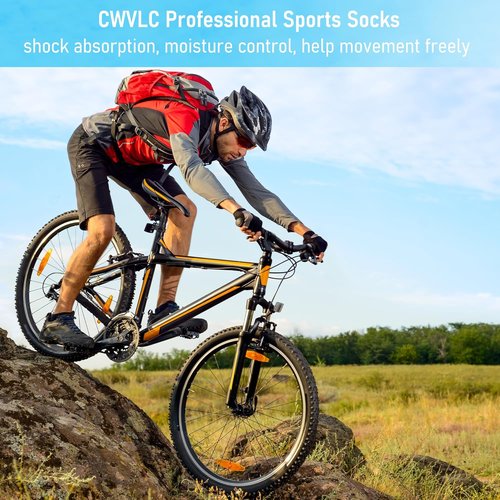 CWVLC Unisex Compression Ankle Socks - Cushioned Comfort | Multipack for Enhanced Performance