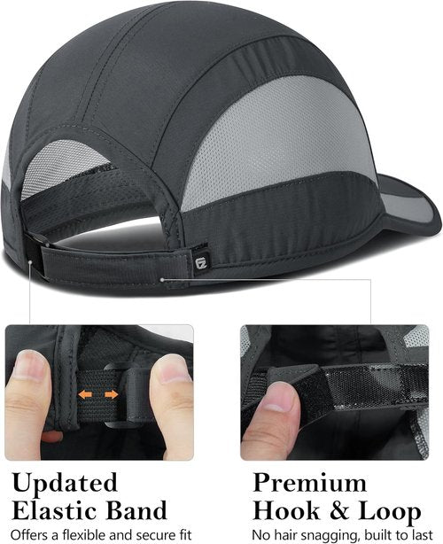 GADIEMKENSD Quick Dry Run Hat - Cooling Breathable Mesh Design for Ultimate Comfort