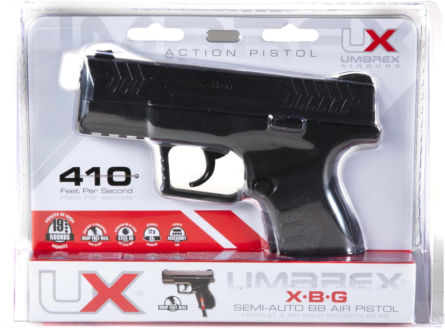 Umarex XBG .177 Caliber BB Pistol - High Precision Air Gun for Target Shooting