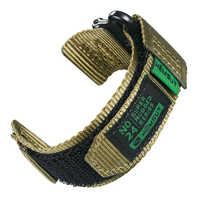 22mm Quick Release Watch Band for Amazfit T-Rex 3 Pro 48mm/Active MAX/Bip 6/Bip 5, Garmin Venu 4 45mm/Vivoactive 4 45mm/Forerunner 265 46mm/Forerunner 255 46mm/255 Music,Hook&Loop Nylon Replacement Wristbands