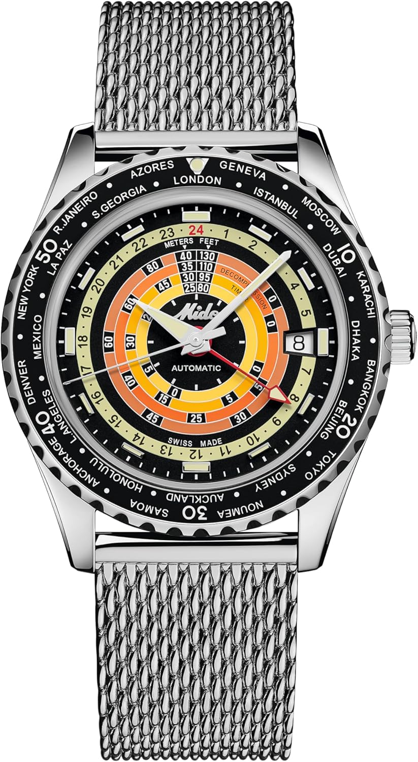 MIDO Ocean Star Decompression - Swiss Automatic Men's Watch - 40.5mm Case Size