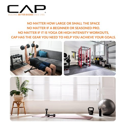 CAP Barbell 24" Utility Rack for Dumbbells, Medicine Balls and Kettlebells