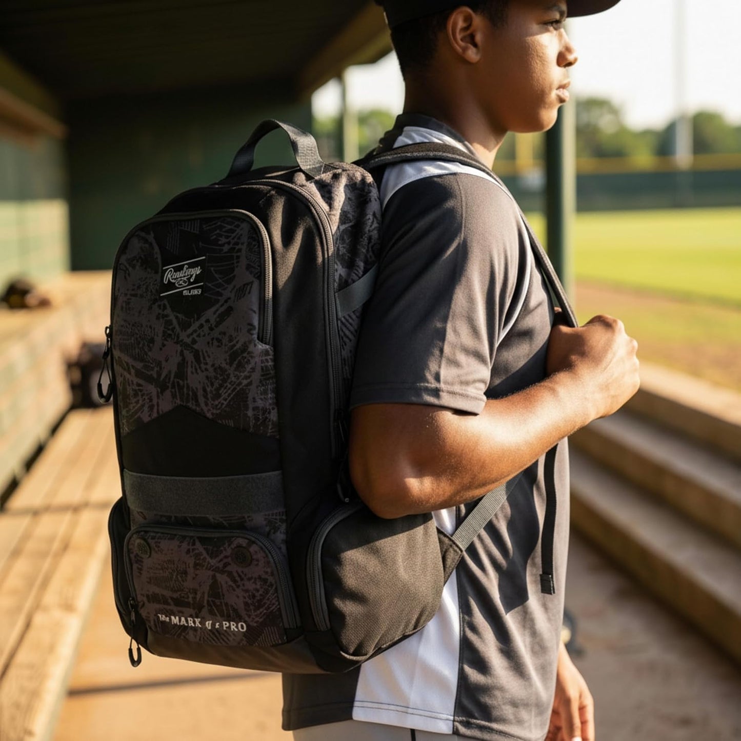 Rawlings Gamer Series Backpack - Durable Equipment Bag for Baseball & Softball | Multiple Colors