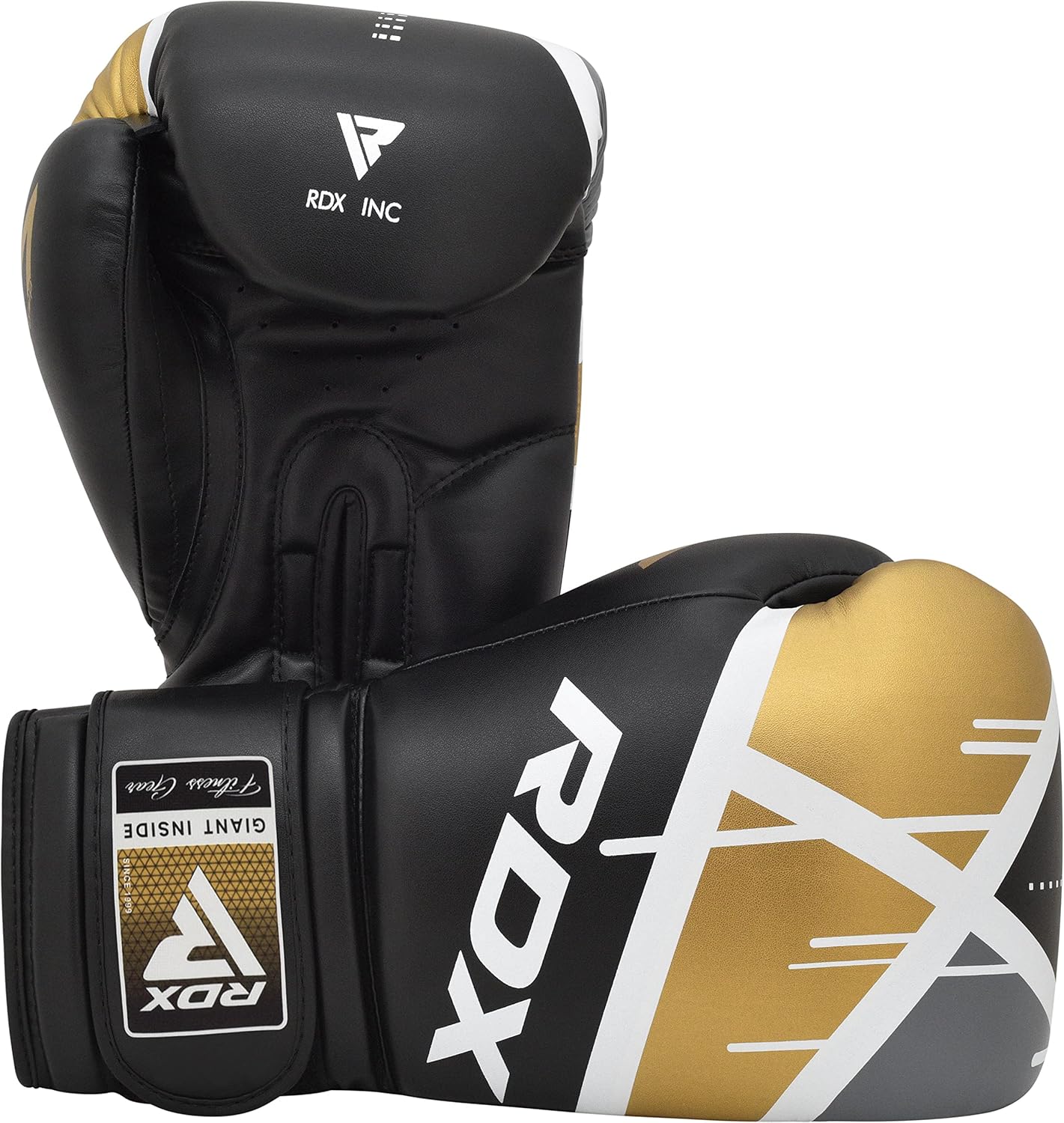 RDX Boxing Gloves - EGO Sparring & Training Mitts | Maya Hide Leather, Ventilated, Long Support, 8-16 oz