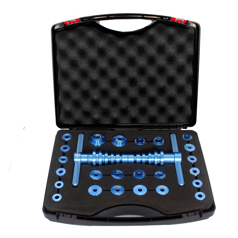 Rowzzi Bicycle Bearing Press Set, Drift Bike Tool Kit Set, Turning Point for Wheels Hub Universal Cycle Bearing Press Set, Nice Tools for Bicycle Repair