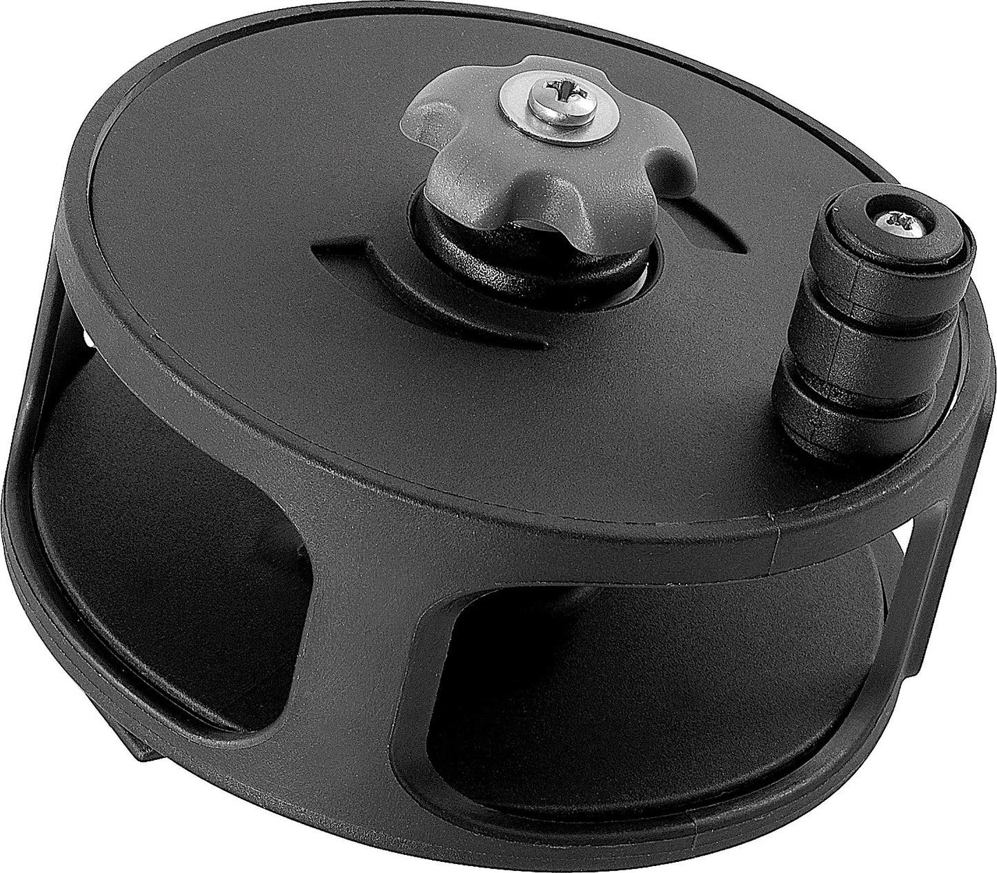 Cressi Cressi Fishing Reel, Black, 130 ft | 40 m, Spearfishing Reel, Prevents fish and gun loss