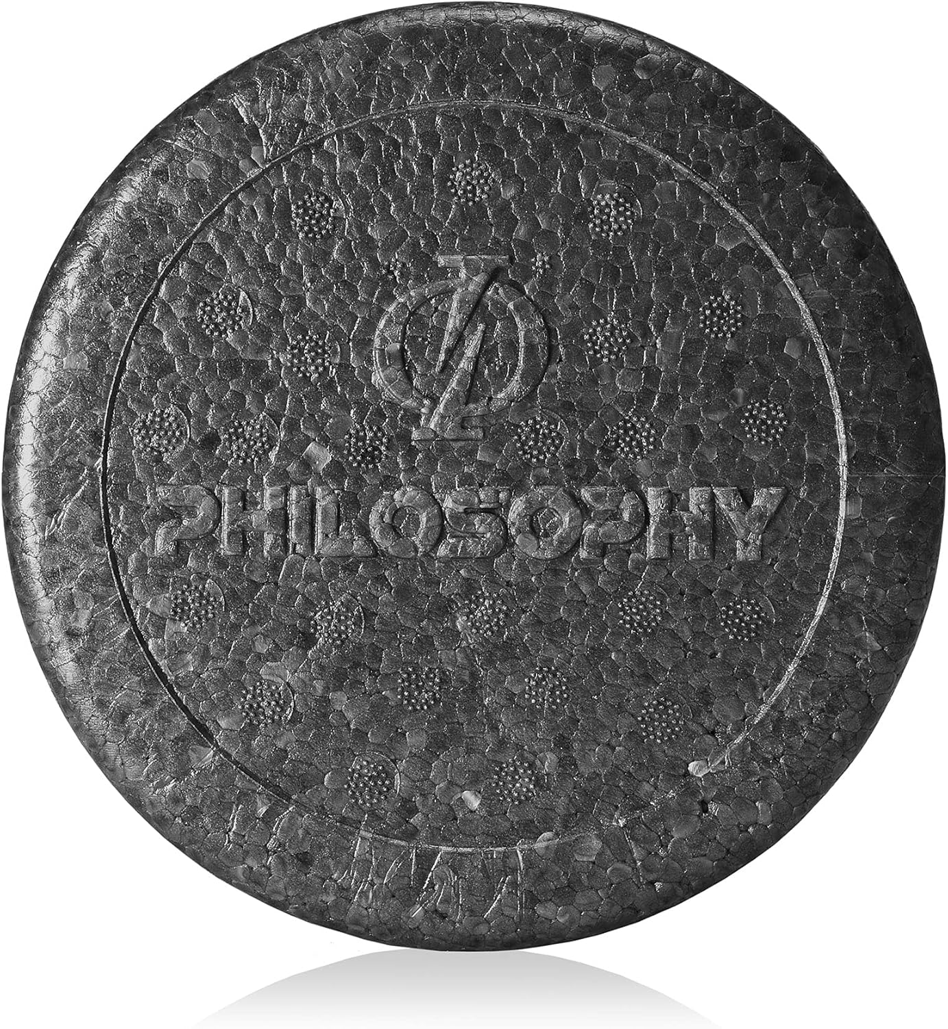 Philosophy Gym High-Density Foam Roller - 18" Round for Exercise, Massage & Muscle Recovery | Black