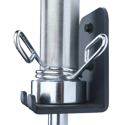 Barbell Rack Single Hook Wall Mount Heavy Duty Vertical Barbell Holder Weight Bar Holder for Olympic Barbell, Curl bar, Commercial or Home Gym Accessory