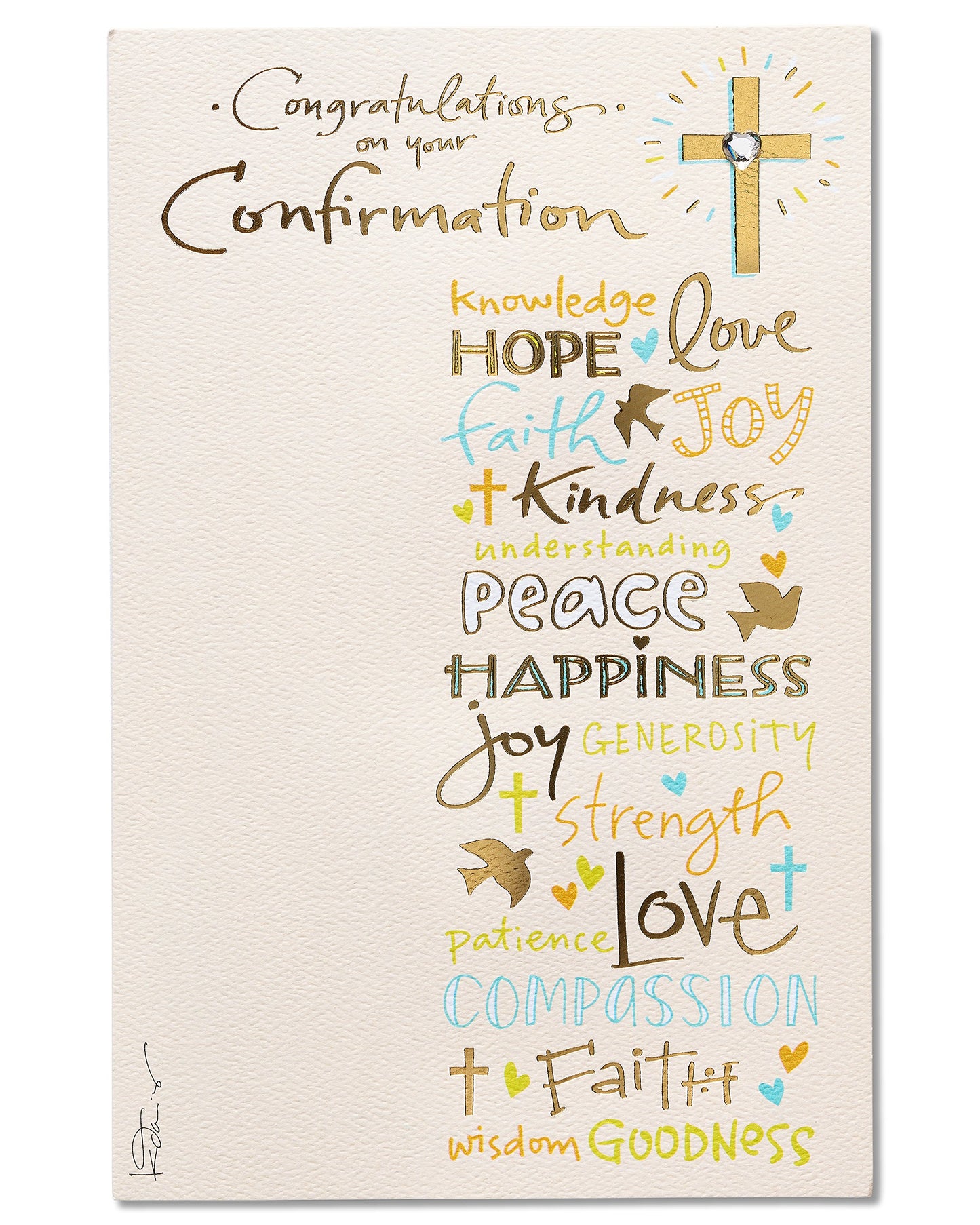 American Greetings Confirmation Card for Confirmation (May They Fill Your Life with Joy)