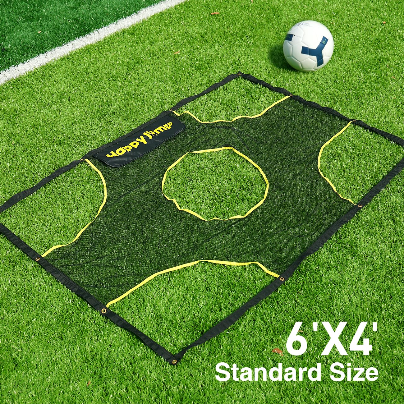 Happy Jump 6'x4' Soccer Goal Target Net