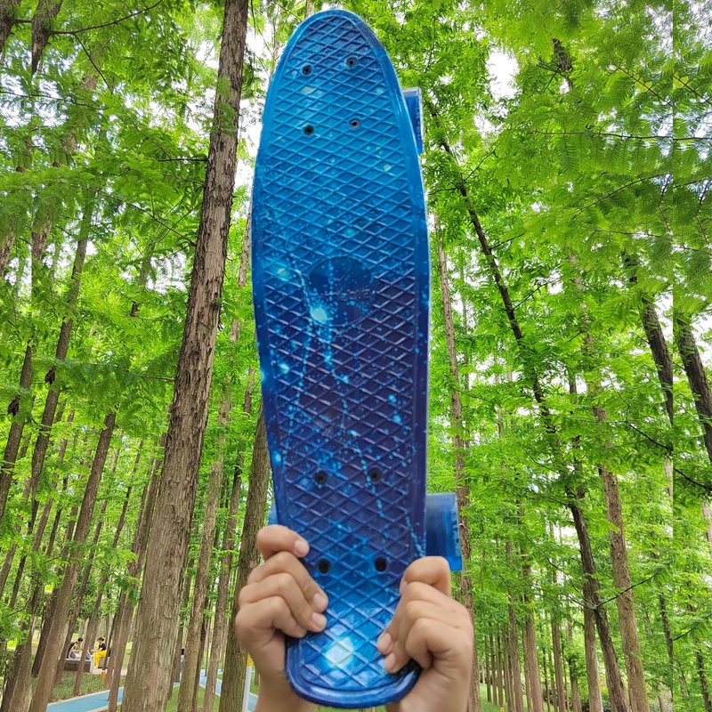 RIMABLE Complete 22 Inches Skateboard (Galaxy)