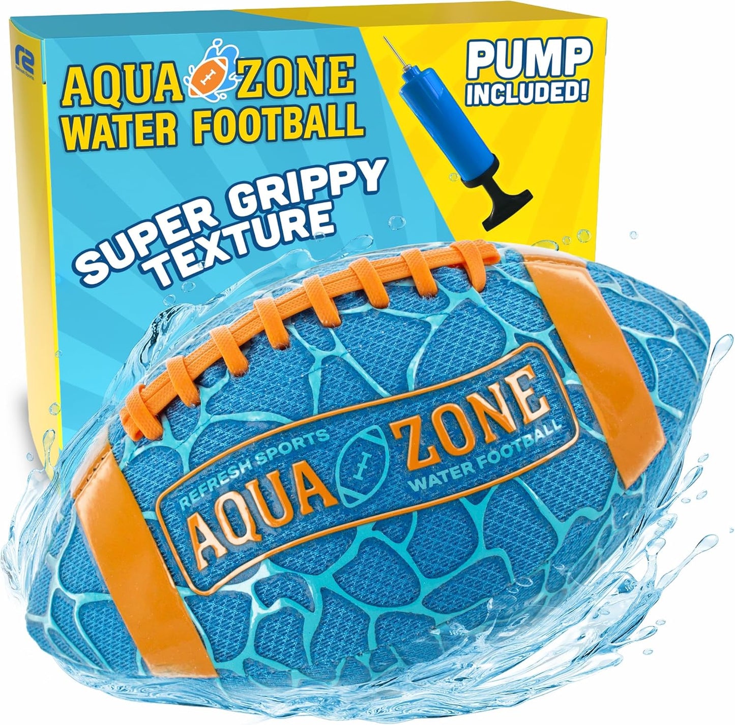 Water Football | Best Pool & Beach Toy for Kids - Easy Grip & Soft Catch Design - Fun Outdoor Game for Ages 5-12
