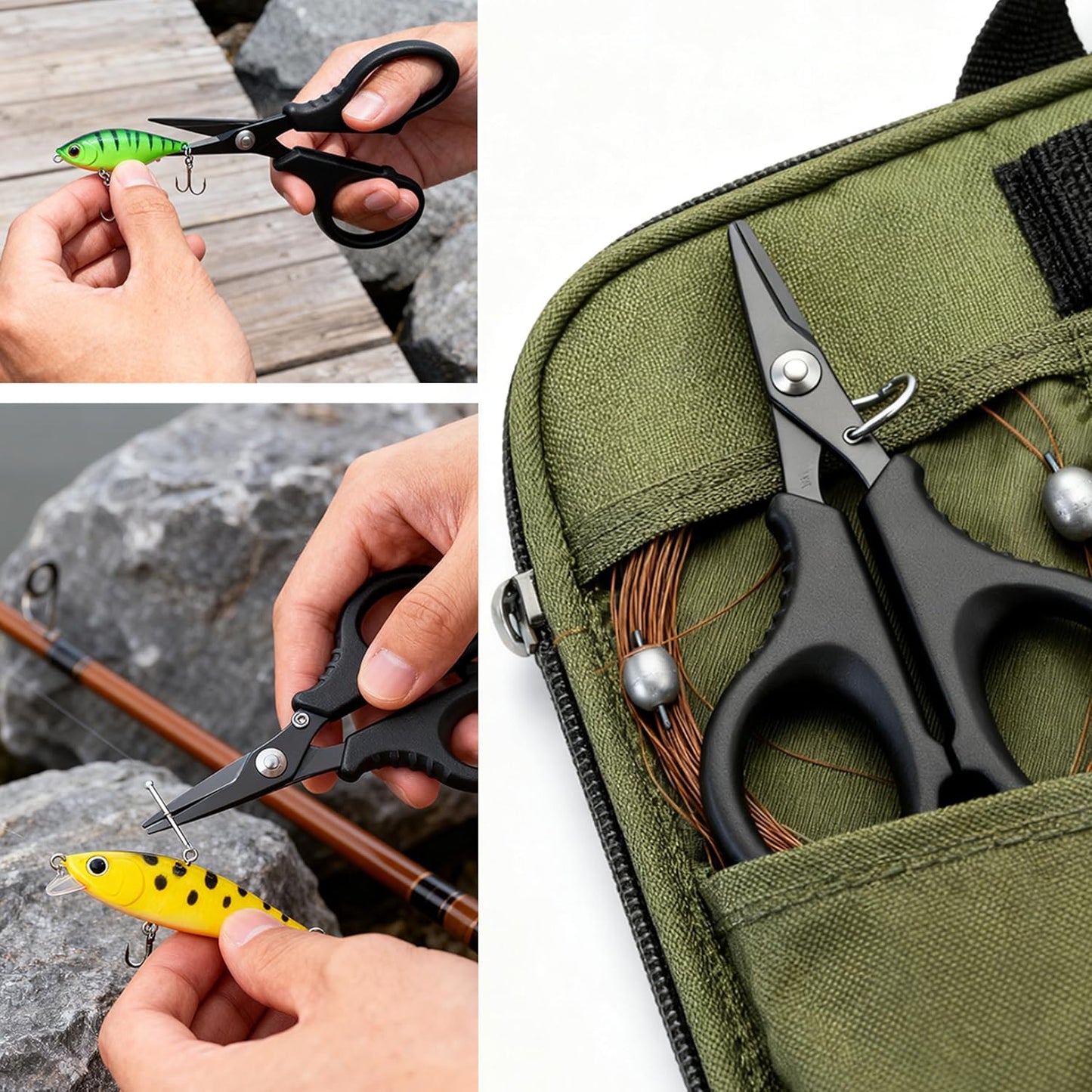 Regine Switzerland Fillet Knife Set - Precision Fishing Pliers & Non-Slip Grip | Essential Saltwater Accessories