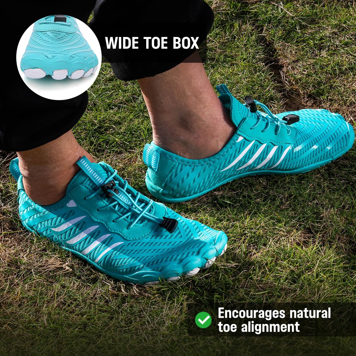 Hiking Barefoot Shoes for Womens Mens, 2026 New Comfortable Healthy&Non-Slip Barefoot Vitality Shoes Women's Minimalist Athletic Footwear, Wide Toe Box Water Shoe for Women Men,Hiking Walking Daily Wear