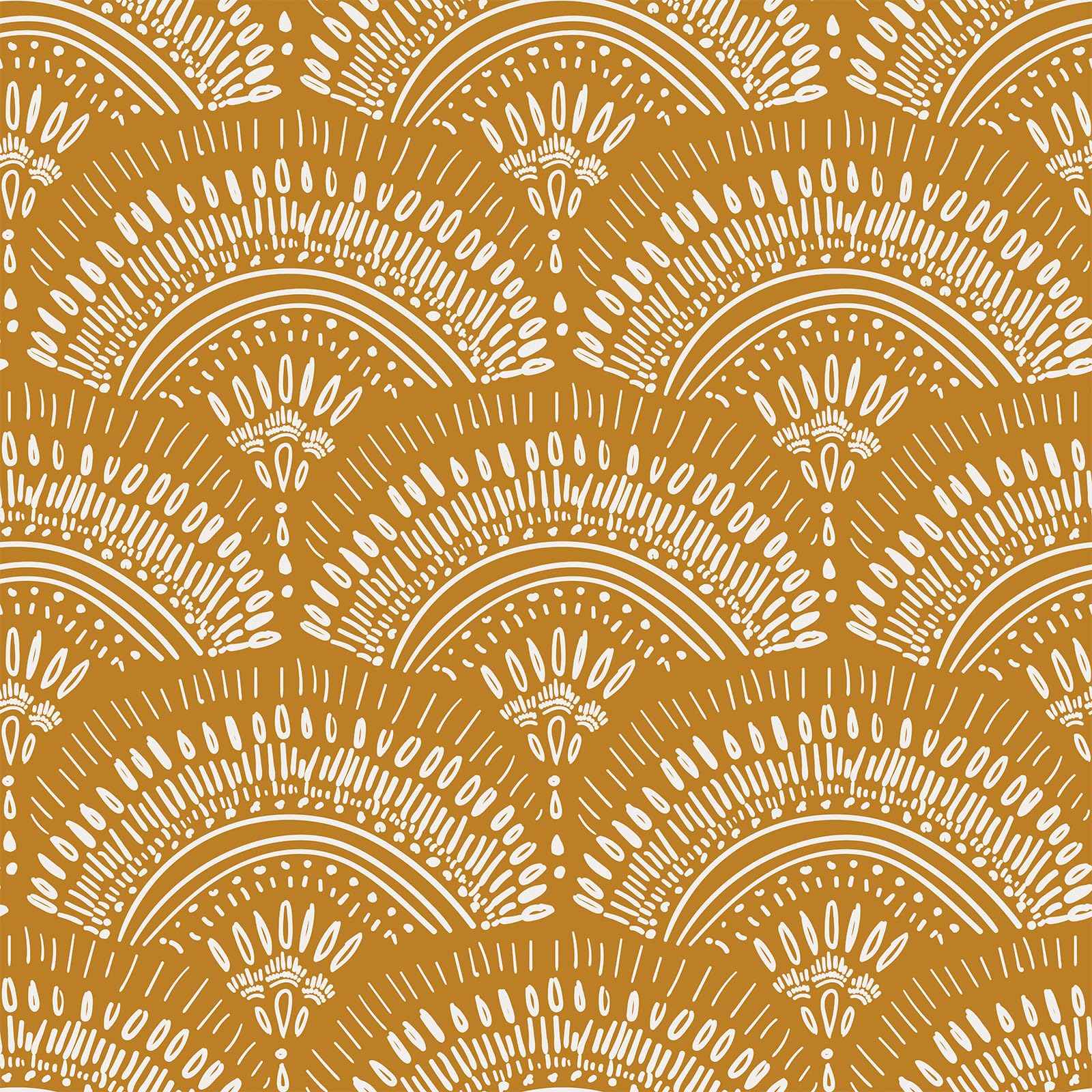 VEELIKE Mustard Yellow Geometric Peel and Stick Wallpaper Boho Geometric Wallpaper Removable 17.7''x118'' Renter Friendly Art Deco Wallpaper Peel and Stick for Bedroom Bathroom Accent Walls Cabinets