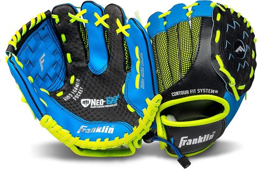 Franklin Sports Kids Baseball Glove - NeoGrip Youth T-Ball Mitt for Boys & Girls - Durable, Lightweight Design