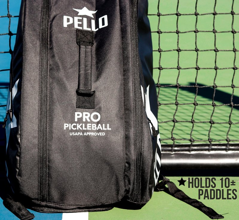 PELLO Professional Pickleball Bag | Carry Your Gear in Style | Comfort for Peak Performance on the Court | Adjusted Shoulder Straps | Long-Lasting Performance | Functionality, Durability, and Style