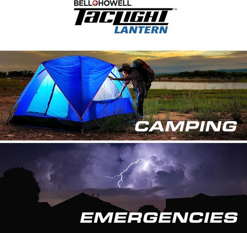 Bell+Howell Multipurpose Camping Lanterns - 4 Pack, Collapsible, Waterproof, Bright LED Lights