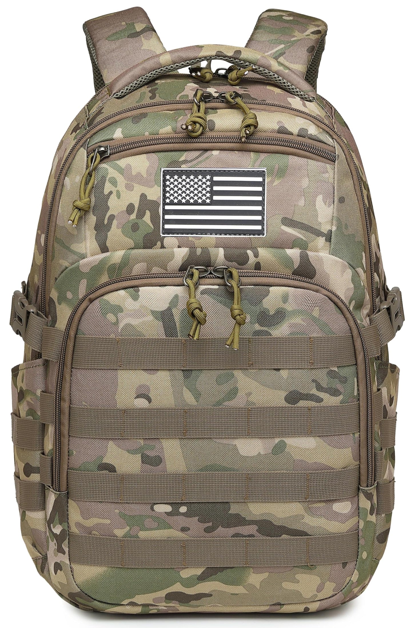 Wotony Military tactical backpack, backpack for men black small tactical assault bag (Cp, 20 inch)