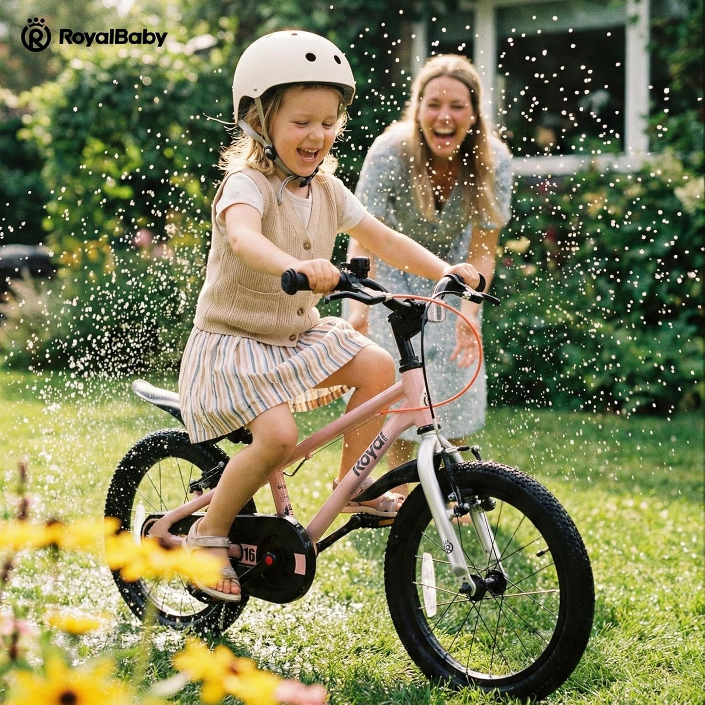 RoyalBaby EZ Fride Kids Bike - Lightweight Aluminum 2-in-1 Balance & Pedal Bike | 16, 18, 20 Inch for Ages 4+