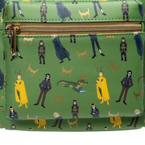 Loungefly Loki Multiverse Variants Mini-Backpack