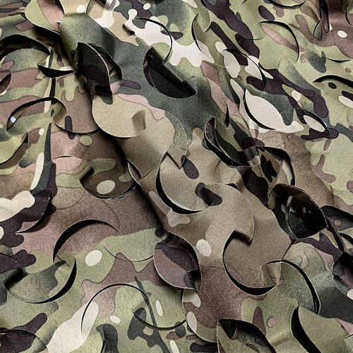 GRVCN Camouflage Netting - Bulk Roll Sunshade Mesh for Hunting Blinds & Military Theme Decor