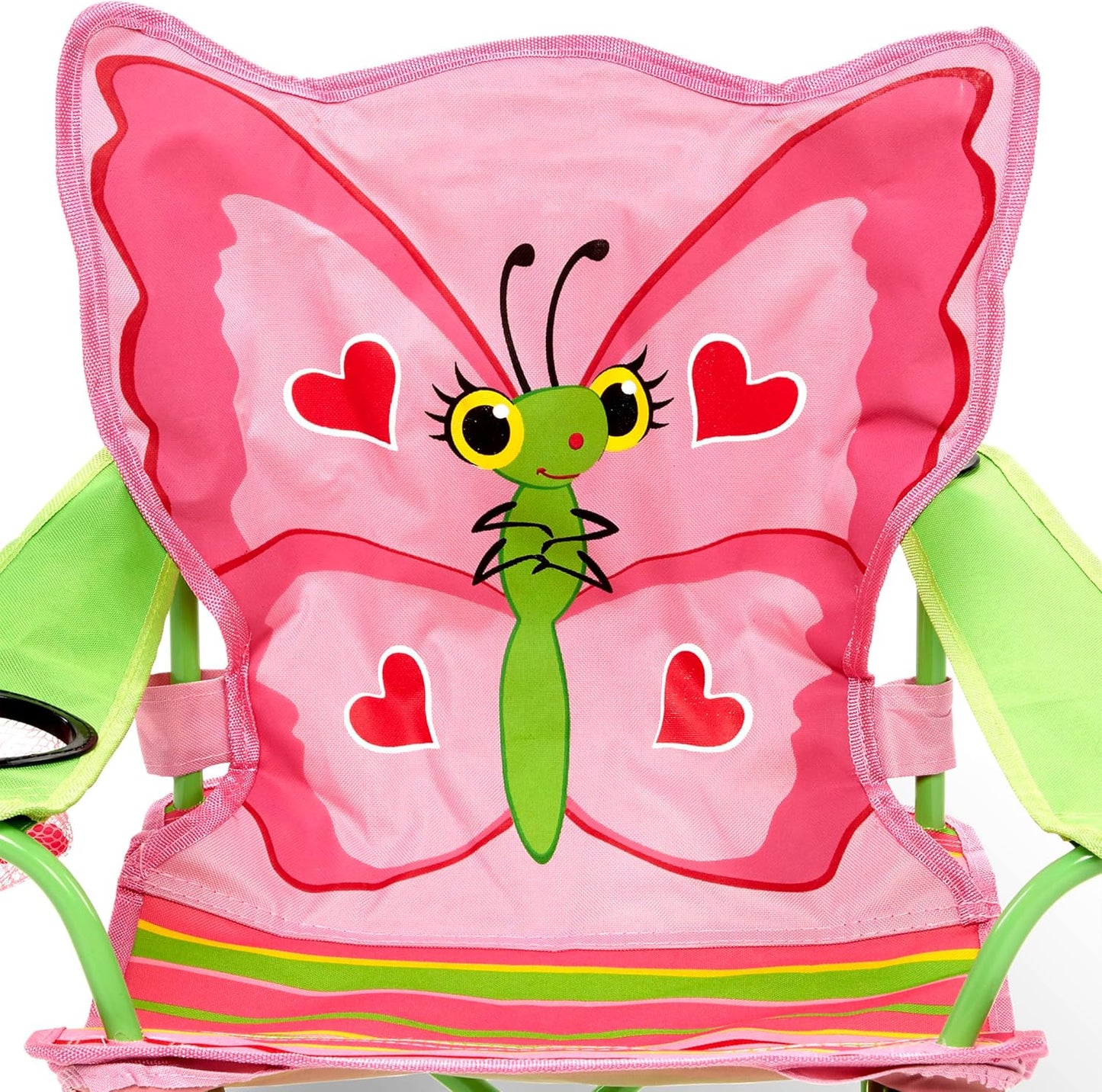 Melissa & Doug Bella Butterfly Outdoor Chair - Comfortable Design for Kids | Perfect for Playtime