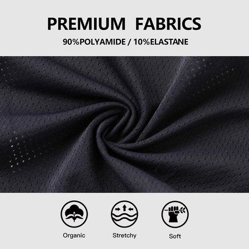 voenxe Seamless Underwear for Women Black,Hipster No Show Ladies Panties Line,Breathable Stretch Bikini,Invisible Workout Briefs,Comfortable Soft Undies,Gym Underpants,5 Pack