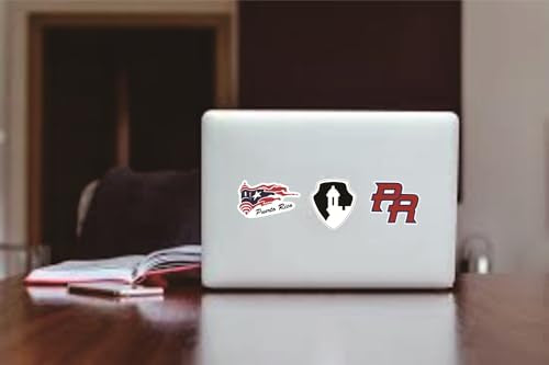 Puerto Rico Sticker Decal Set - Waterproof Vinyl - 10pcs