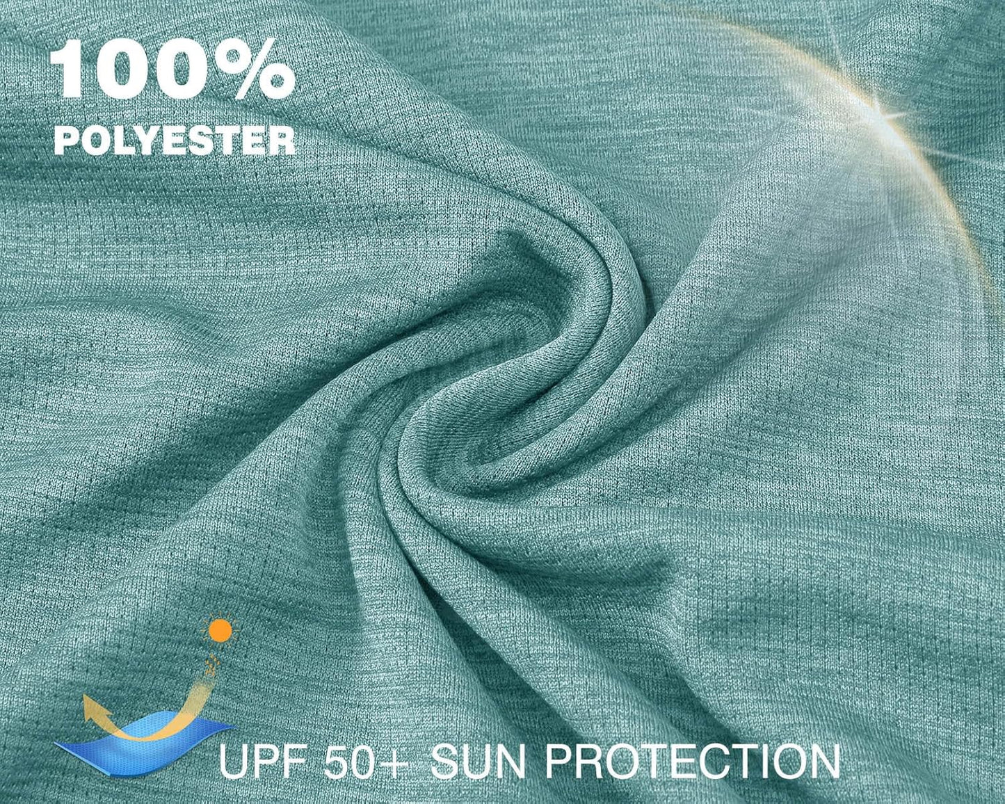 TBMPOY Women's Sun Protection Hoodie - UPF 50+ Long Sleeve Lightweight Fishing & Hiking Shirt